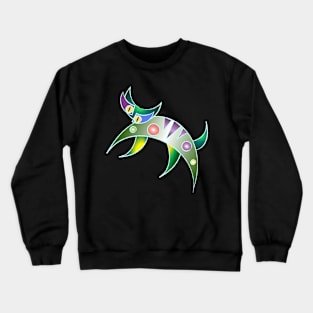 Gradient Cat Crewneck Sweatshirt